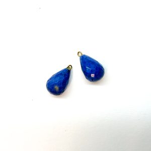 Druppel blauw dumorturiet dumortieriet dumorturite Mix & Match oorbellen oorringen gent juwelen